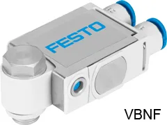Elementos de controle pneumáticos VBNF/VFOF-LE-BAH