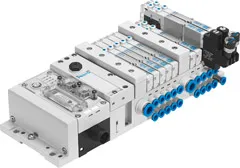 Terminal de válvulas MPA-L extremamente modular